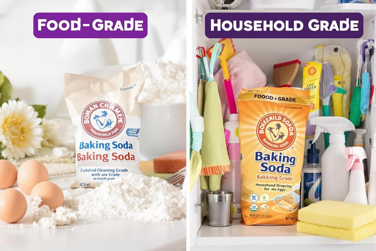 Difference Entre Bicarbonate De Soude Alimentaire Et Menager