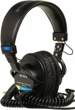 3 Écouteurs professionnels à large membrane Sony MDR7506