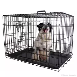 Option plateau de cage pour chien