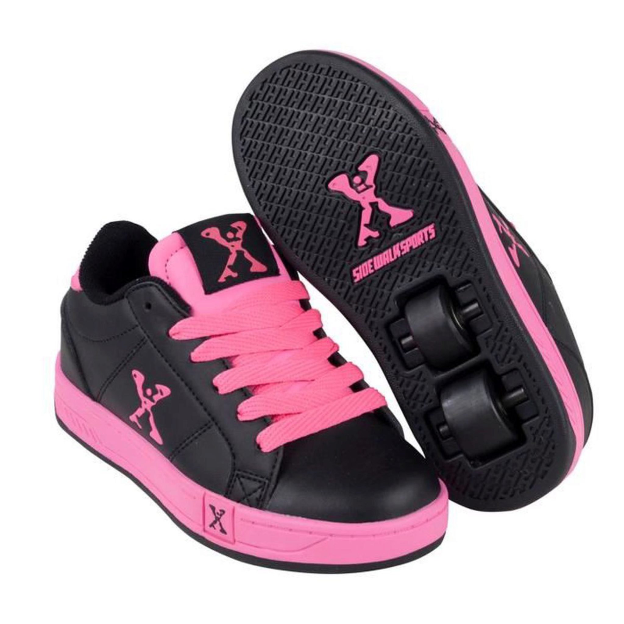 Rouge 18. 5Cm 12. 5Us 12Uk Happyyami Enfants USB Chaussures à roulettes LED Chaussures de Skate avec Roue Allument Chaussures à roulettes Rechargeables Roller Sneakers pour Filles Garçons 